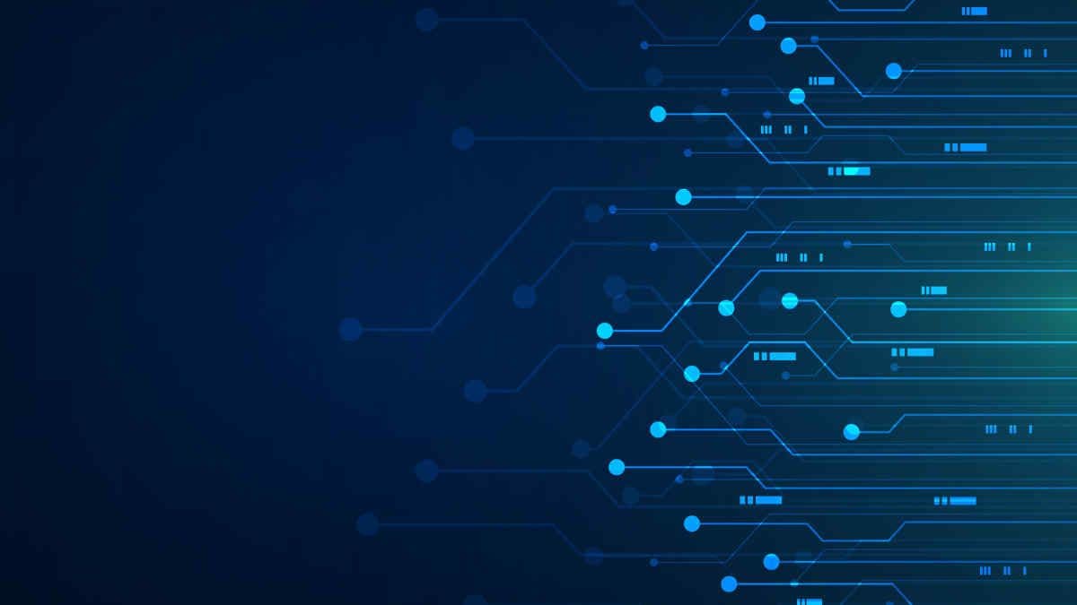 Circuit background pattern