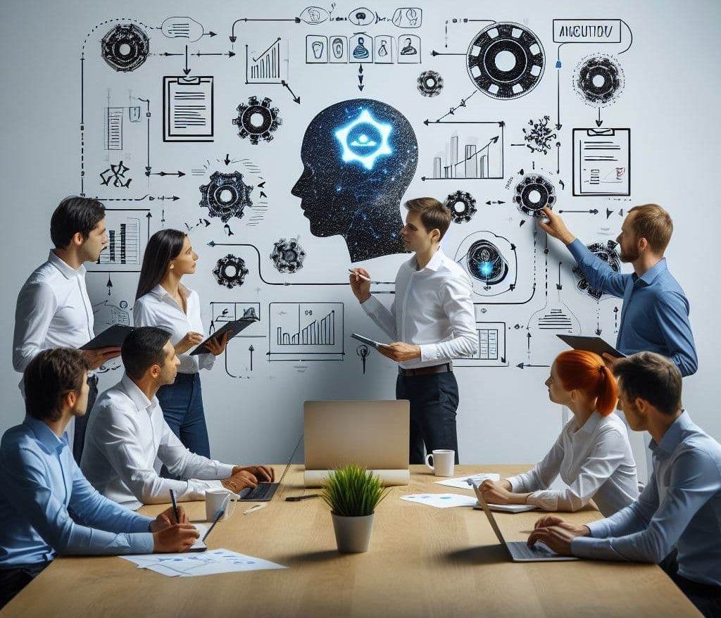AI technology visualization
